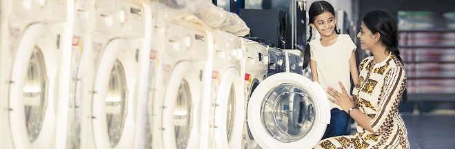 Washing Machines on Easy EMIs