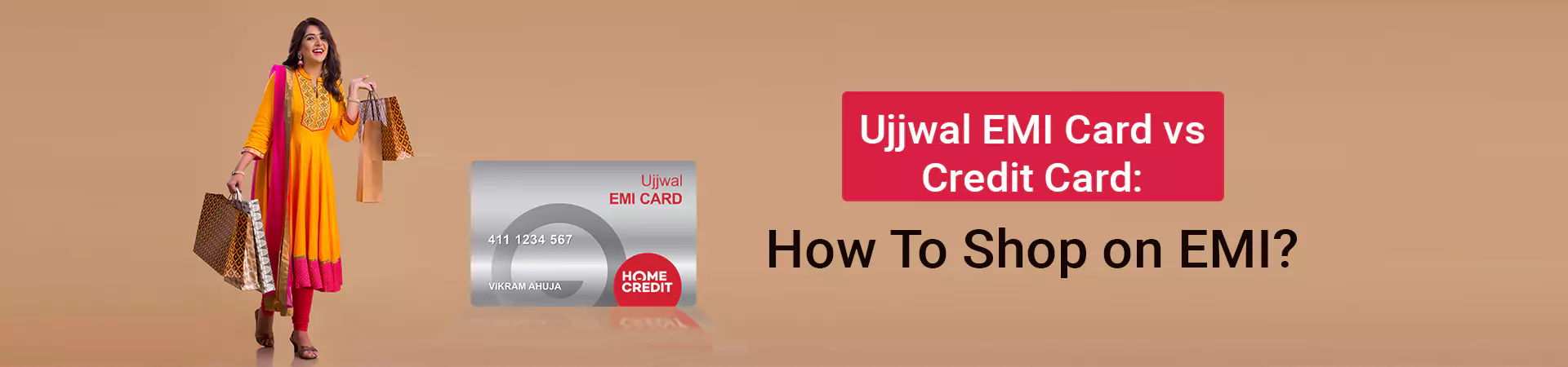 Ujjwal EMI Card vs Credit Card: How To Shop on EMI?